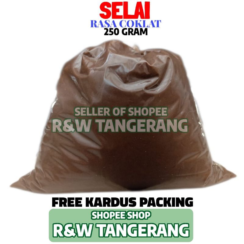 

[Aneka Merk] Selai Filling Rasa Coklat 250 Gram (Repack)