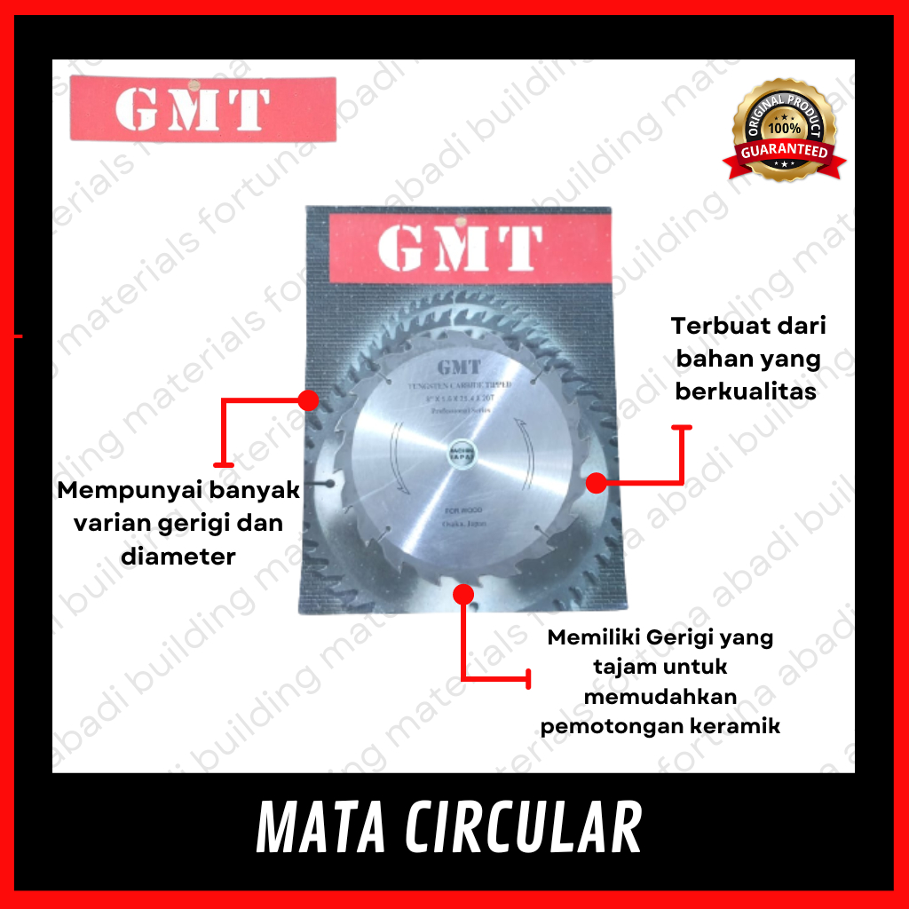 Mata Circle Merk GMT Mata Circular