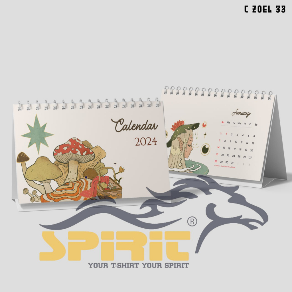 

kalender meja 2024 aesthetic tema beautiful girl calender cantik hiasan pajangan perlengkapan meja kantor kamar lucu unik