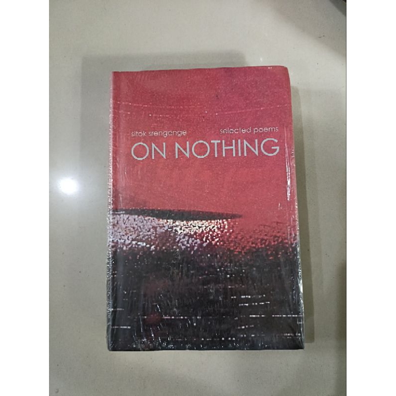 Buku original puisi Sitok srengenge on nothing