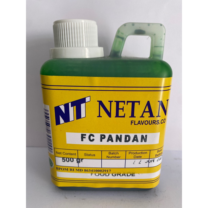 NETAN FC PANDAN 500 GRAM PEWARNA HIJAU UNTUK MARTABAK
