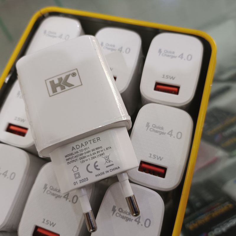 adaptor Charger HK 15watt quickcharger 4.0