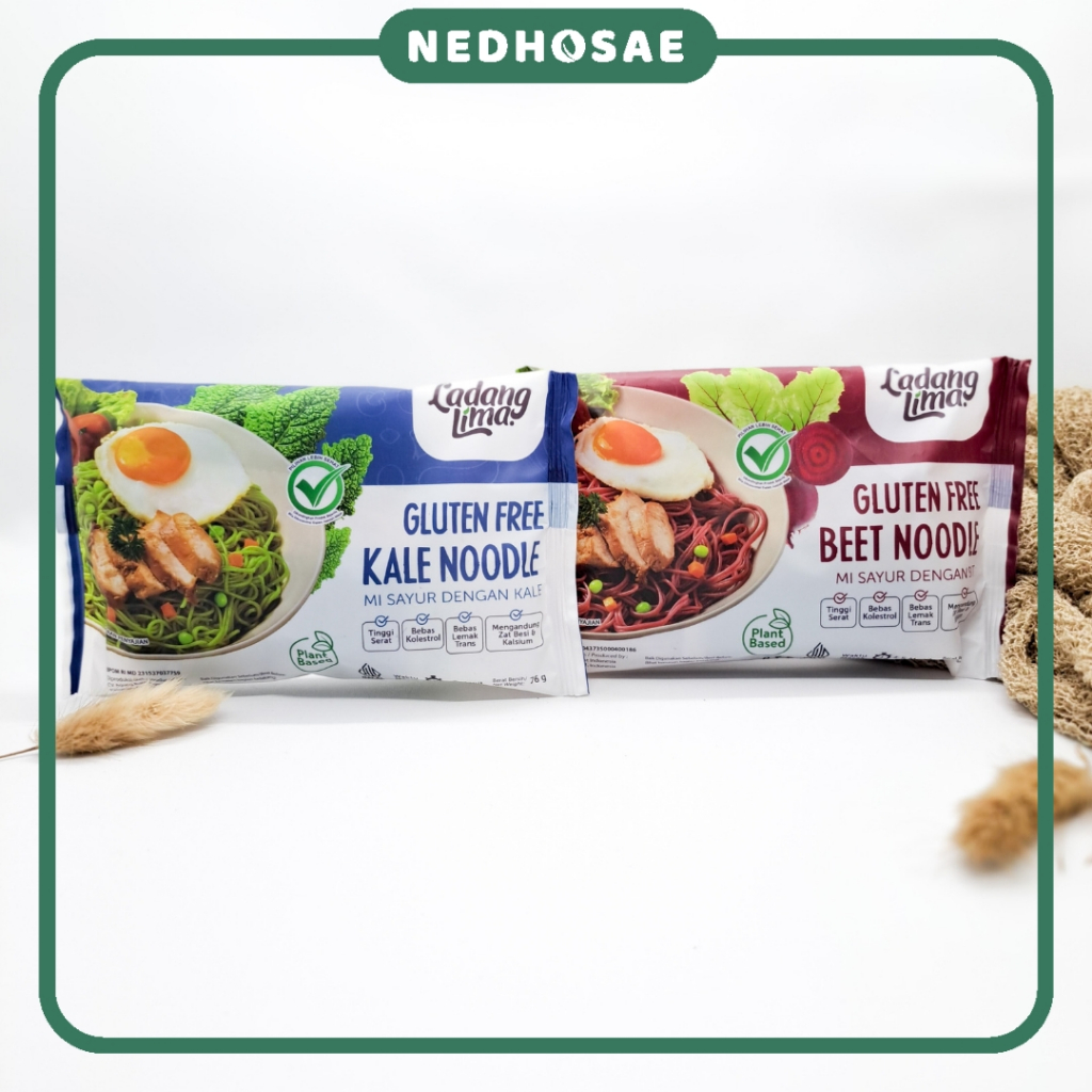 

VEGGIE NOODLE GLUTEN FREE LADANG LIMA | MIE GORENG SAYUR BEBAS GLUTEN LADANG LIMA