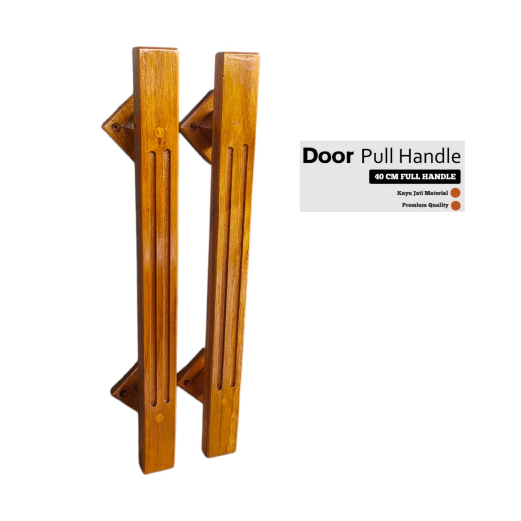 handle pintu rumah kayu jati minimalis 40cm gagang tarikan pintu lemari handle pintu kamarmandi mura