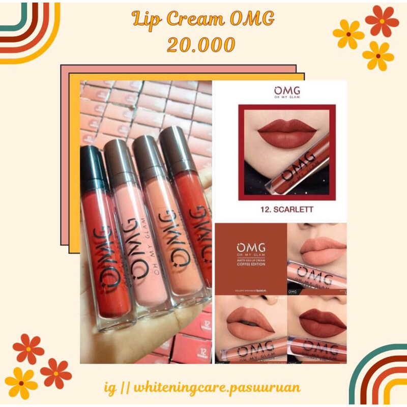 LIP CREAM OMG / LIP MATTE OMG / OMG