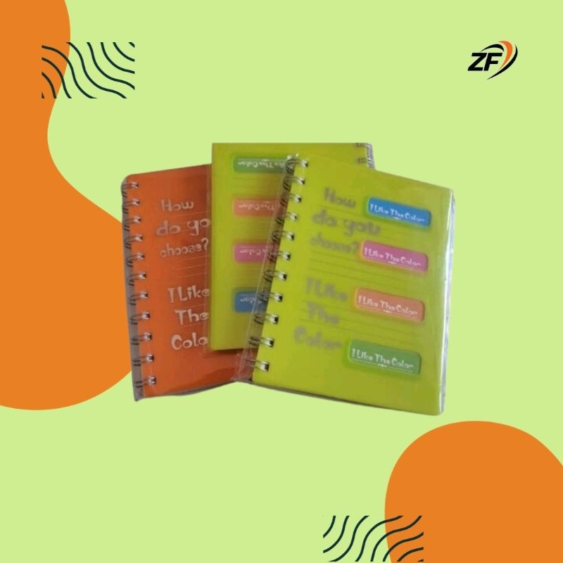 

Notebook A6 color