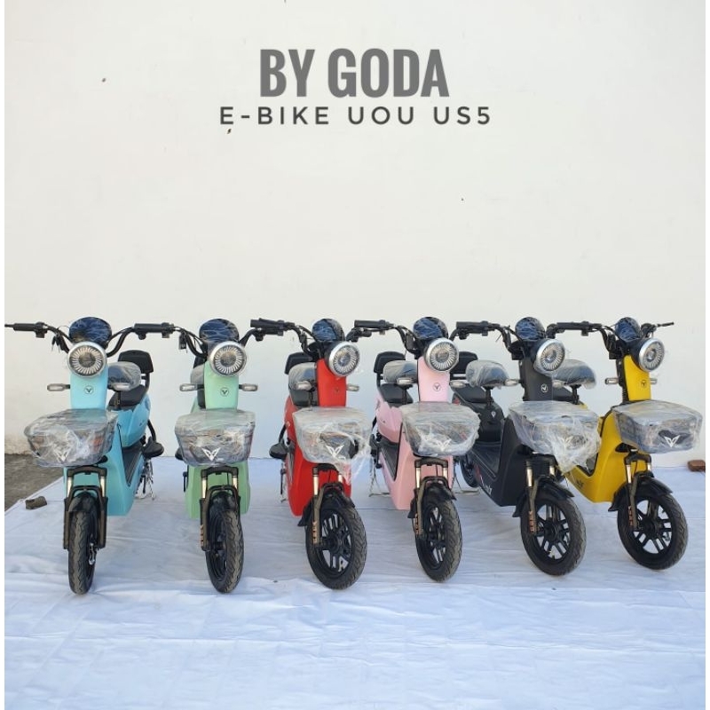 Goda Uou Sepeda Listrik Us5 ( Khusus Sidoarjo Surabaya Gersik Mojokerto)