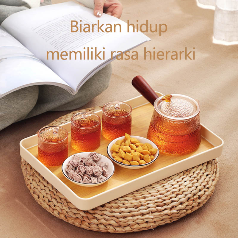 Nampan Kayu Aesthetic Rectangle Tray Tatakan Persegi Panjang Tatakan Dapur Tatakan Estetik Rectangle Tray Nampan Aesthetic Kayu Tatakan Peregi Plastik Tatakan Dapur Tatakan Gelas Estetik Nampan Estetik Kayu Nampan Kayu Besar