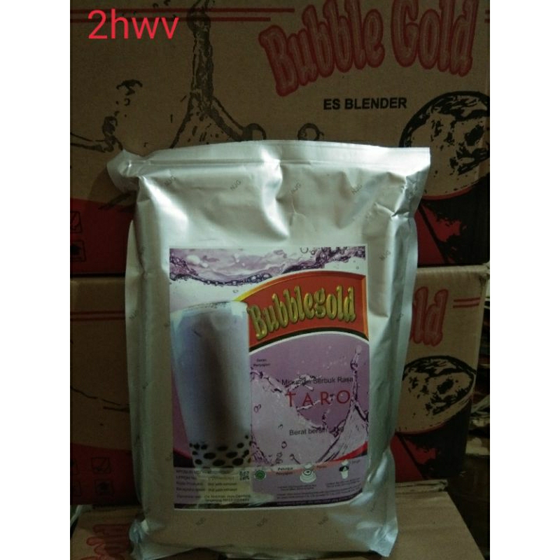 

Bubuk Minuman/Buble Gold Taro 10KG(Satu Dus)