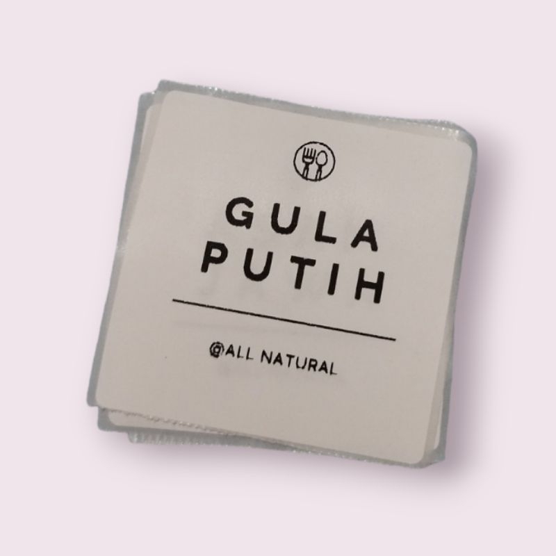 label bumbu dapur setiker toples bumbu