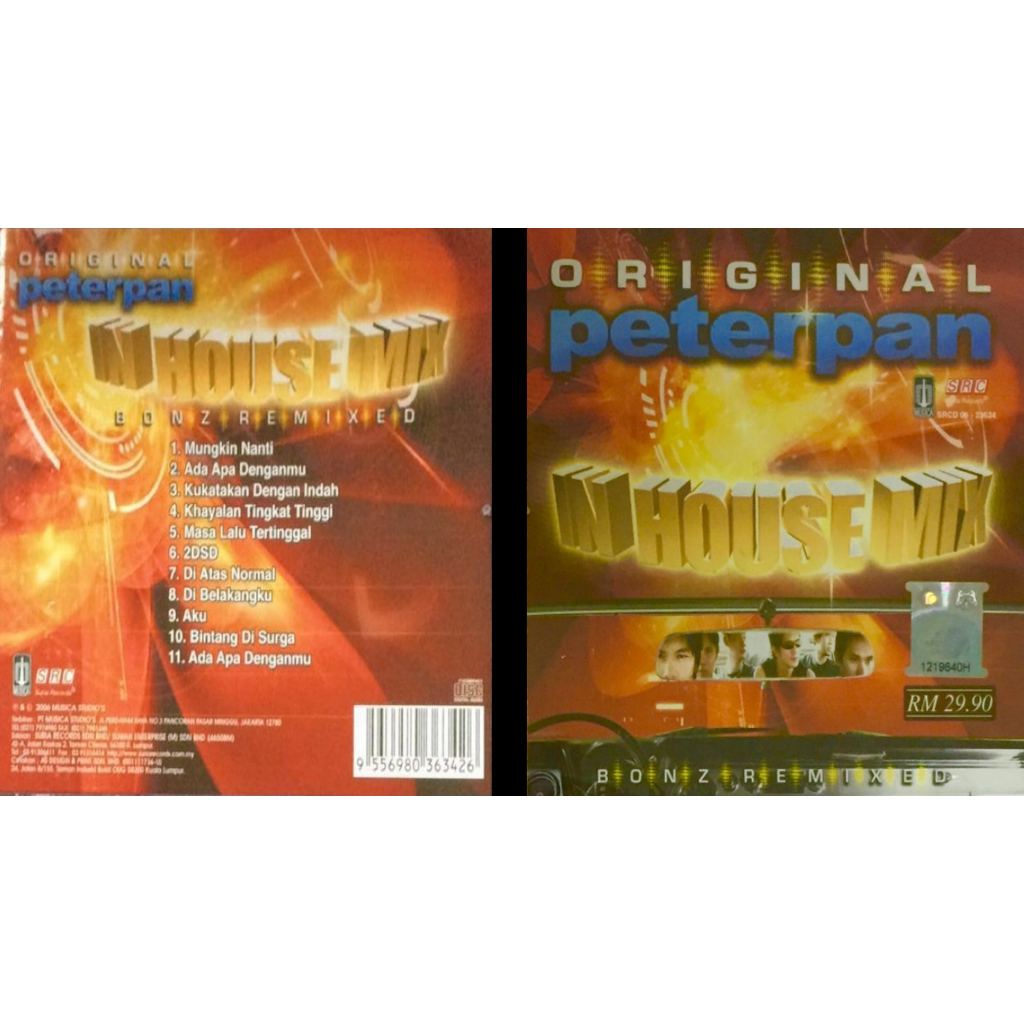 peterpan cd album in house mix