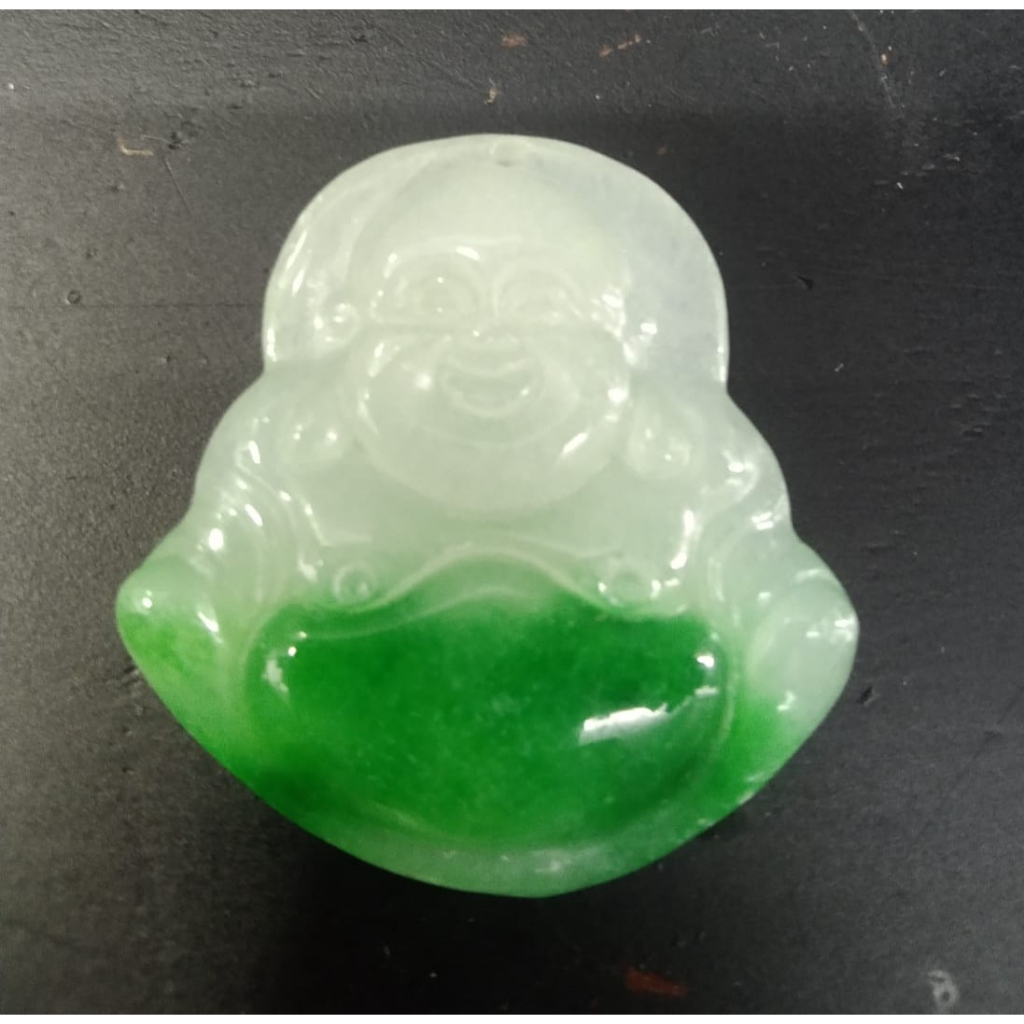 Liontin Budha Julai Giok Kuno Jadul Antik