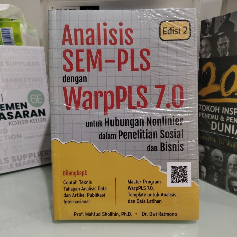 

Buku Analisis SEM-PLS Dengan WarpPLS 7.0 Untuk Hubungan Nonlinier Dalam Penelitian Sosial Dan Bisnis+cd - Mahfud Sholihin, Ph. D Dan Dr. Dwi Ratmono