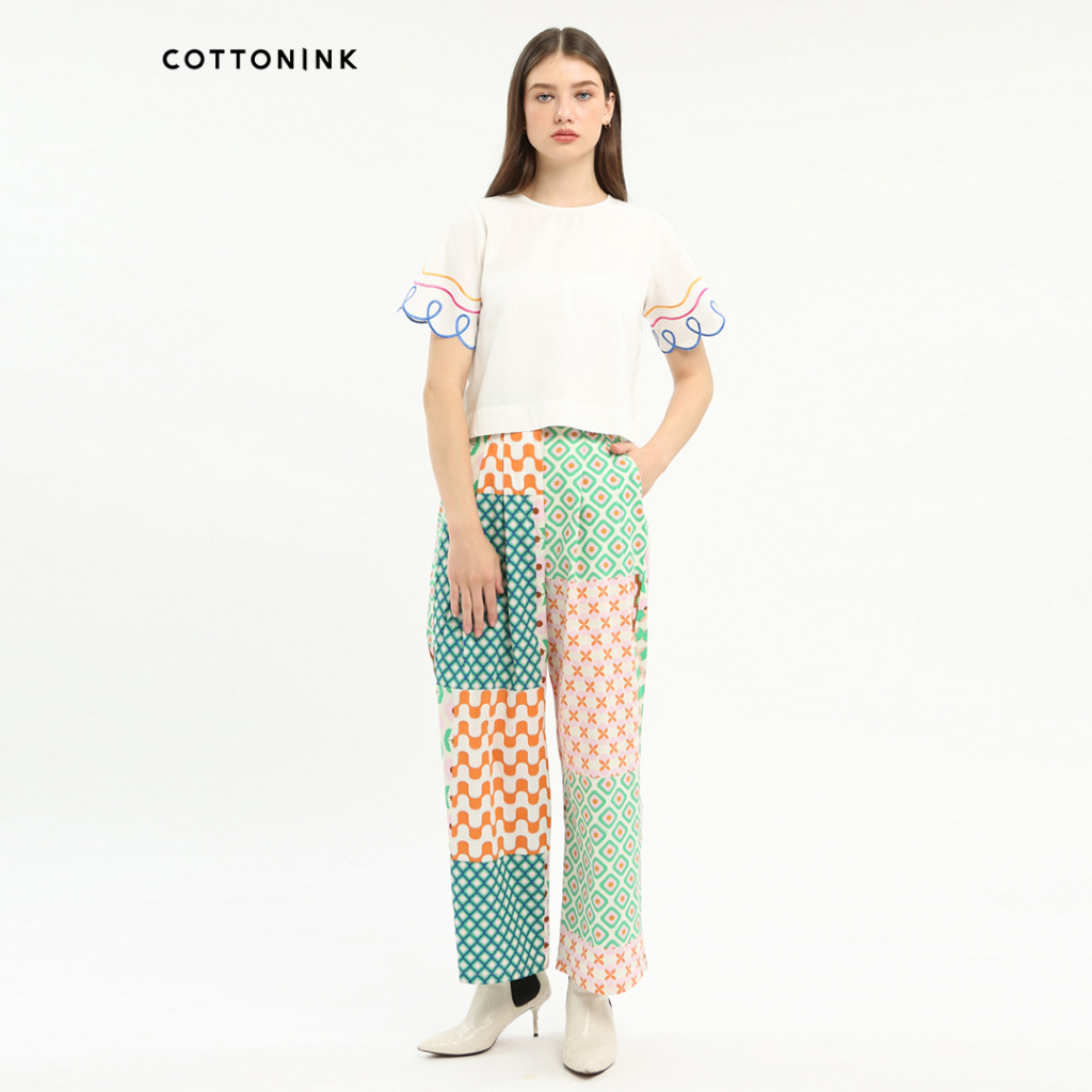 Cottonink - Atasan Blouse Wanita Zenata