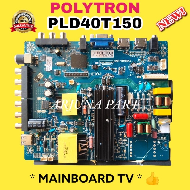 MAINBOARD TV POLYTRON PLD40T150 / MB TV POLYTRON PLD40T150 / MESIN TV POLYTRON PLD40T150 / MODUL TV 