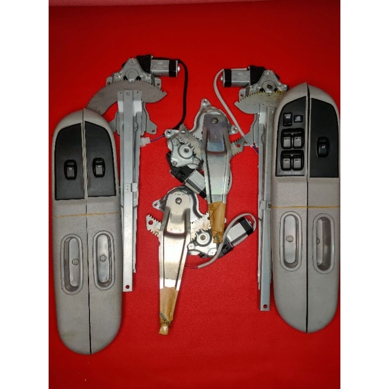 power window kijang kapsul 4pintu komplit