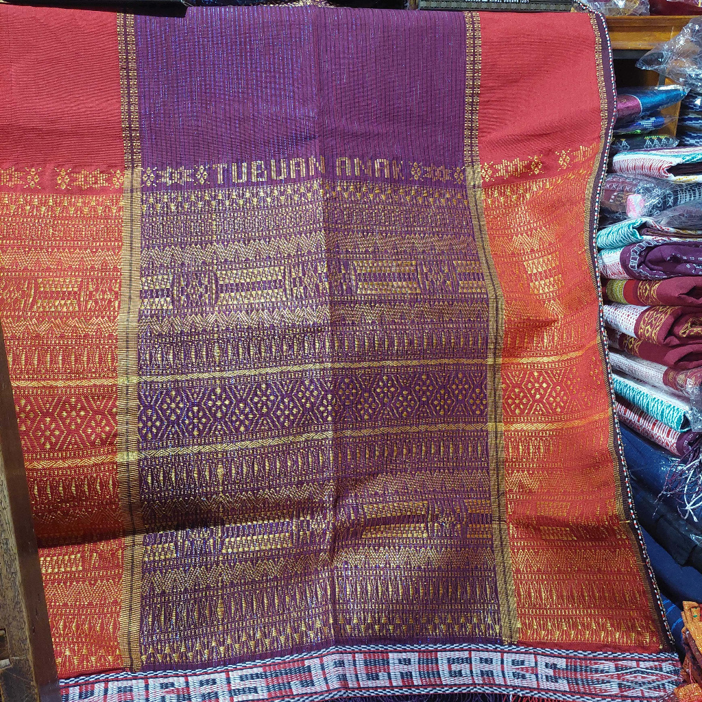 Ulos hela / ulos ragi hotang tenun tangan toba (maranak/boru)