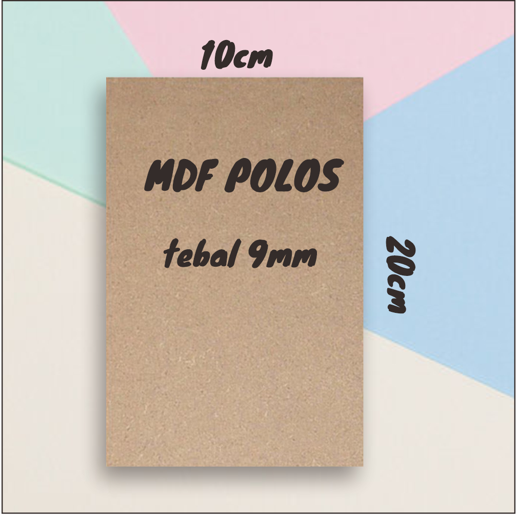 MDF 15x30 9mm GRADE B / DISKON /  MDF 15 x 30 tebal 9mm