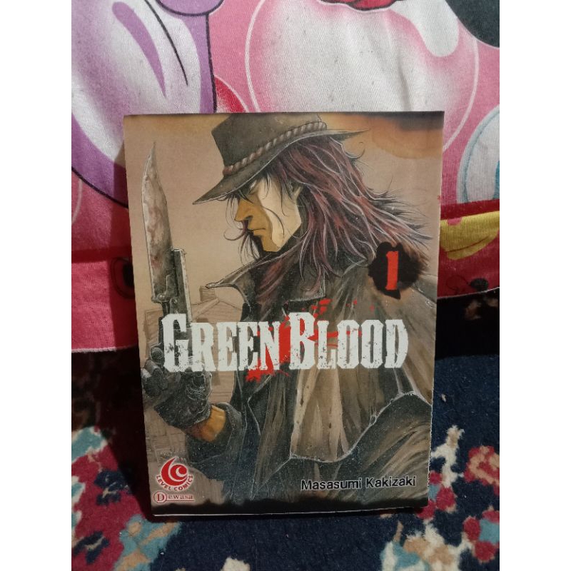 komik green blood 1 segel / komik green blood vol 1 segel