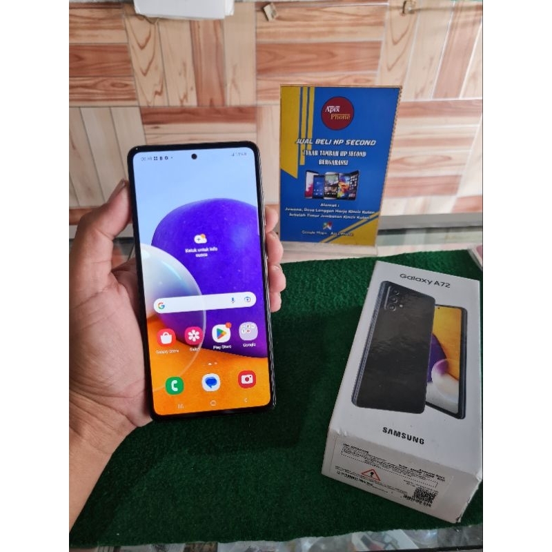 samsung A72 bekas/second