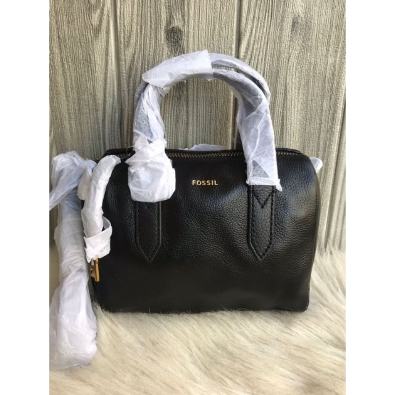 Fossil sydney mini satchel black crossbody bag