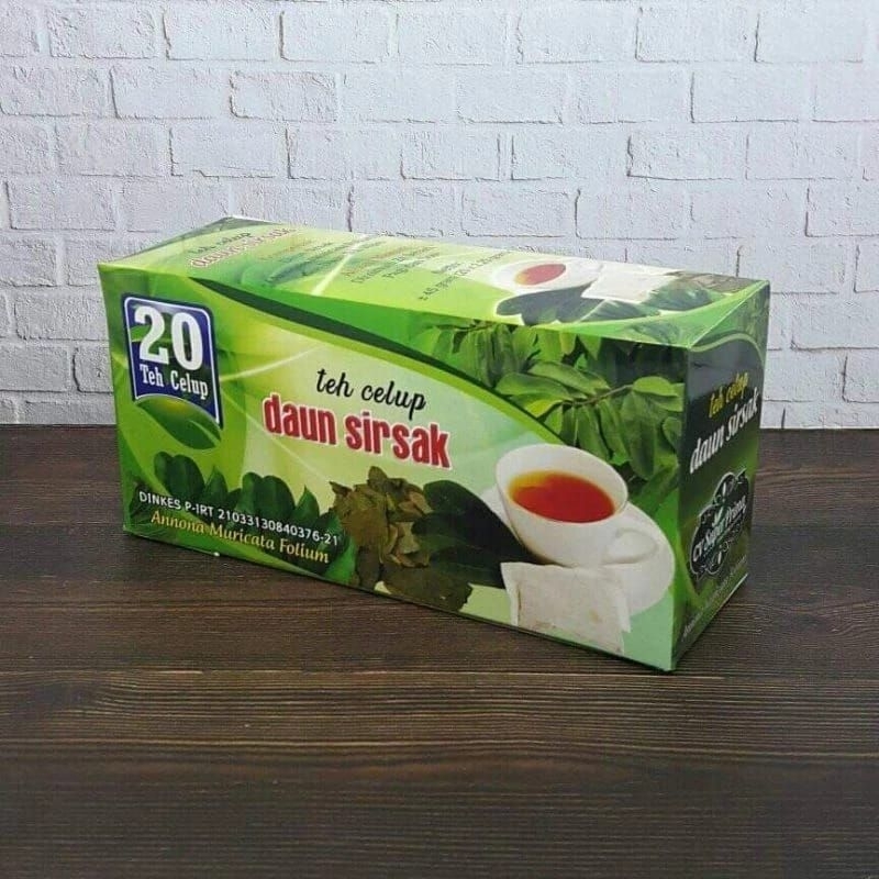 

teh celup daun sirsak murni,teh sehat