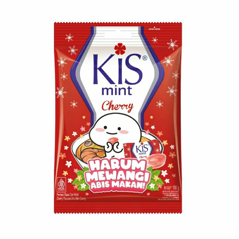 

Permen kis mint cherry 125g