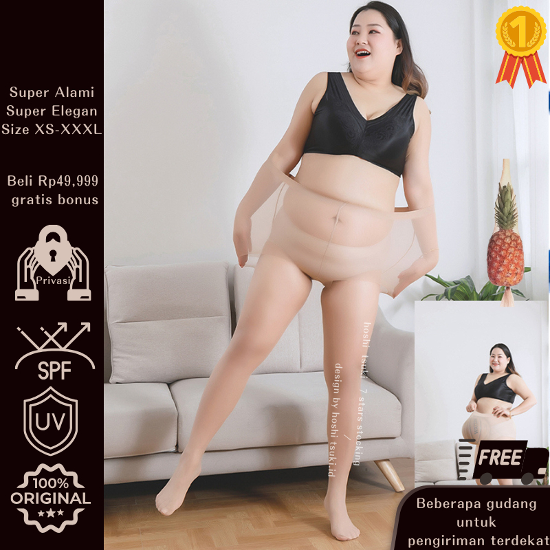SUPER JUMBO NEW DESIGNHoshi tsuki stoking warna kulit/Stoking big size/stocking sexy/stoking wanita/