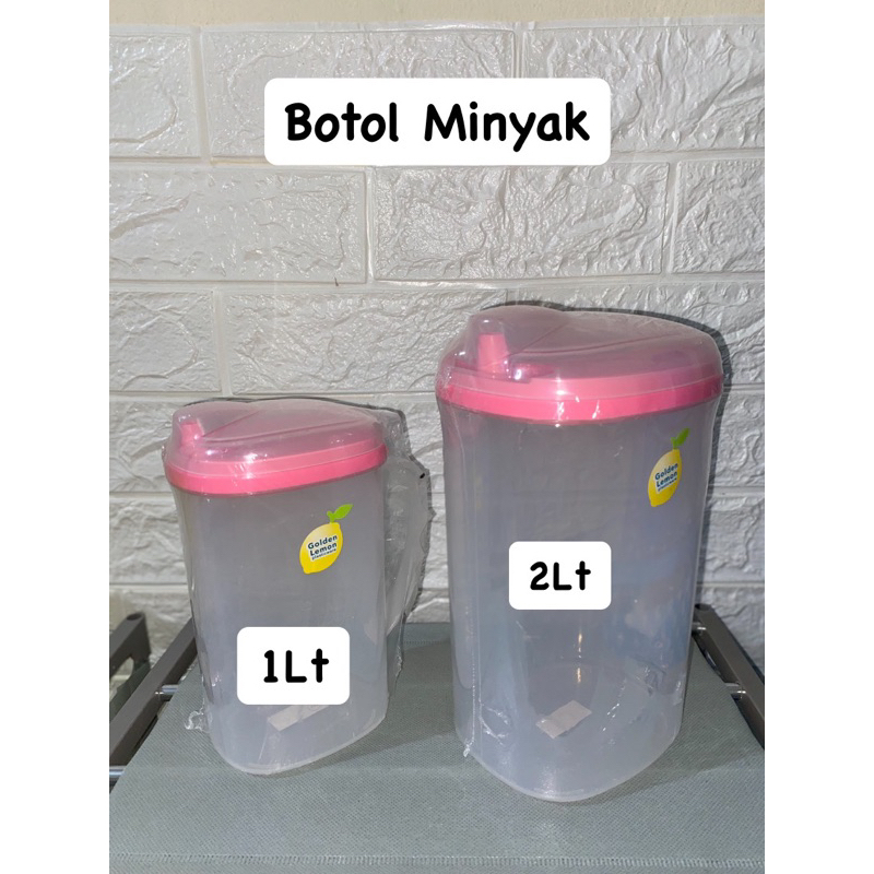 BOTOL MINYAK 1Lt// TEMPAT MINYAK GORENG SERBAGUNA