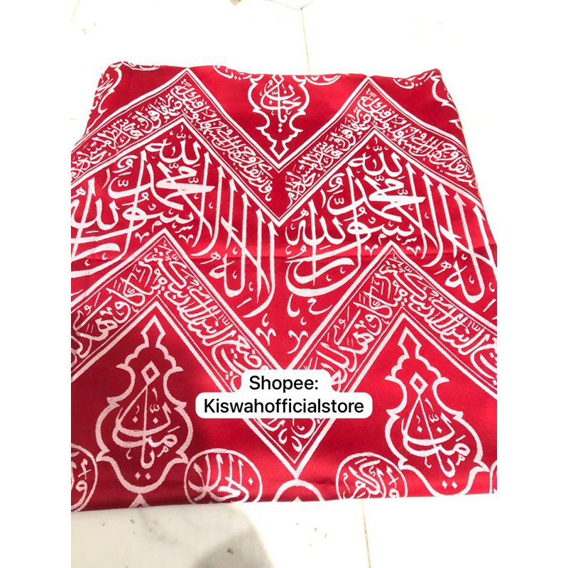 2 Helai Kiswah Dalam Kabah Original Bersertifikat