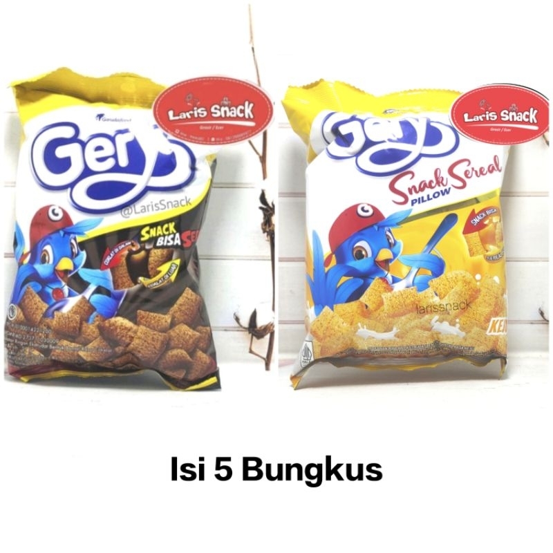 

Gery Snack Sereal Bantal 27gr (Isi 5 Bks)