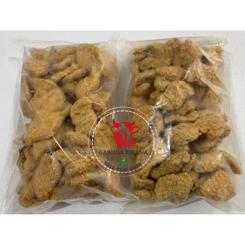 

Nugget ayam Rp. 36.000 / 1000 gr