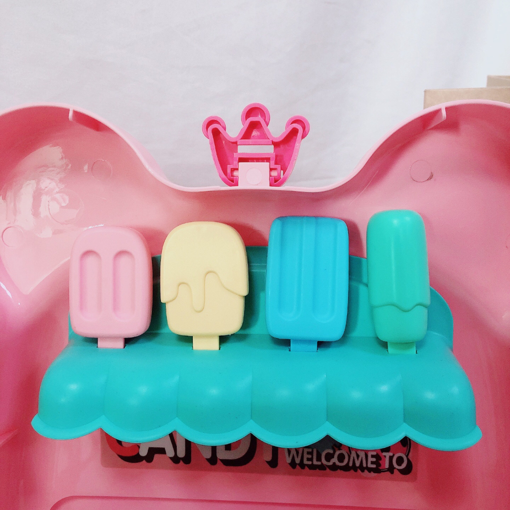 NEW DEALS Mainan Kitchen Set Tas Ransel Anak / Set Dapur Mainan Masak Masakan Wastafel / Ice Cream