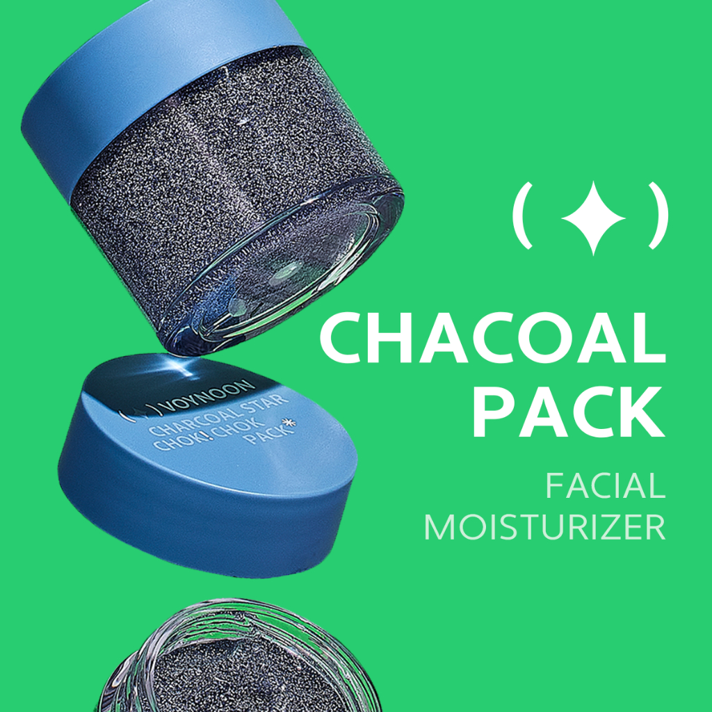 VOYNOON Charcoal Star Chok Chok Pack 55g (Wash Off Pack)