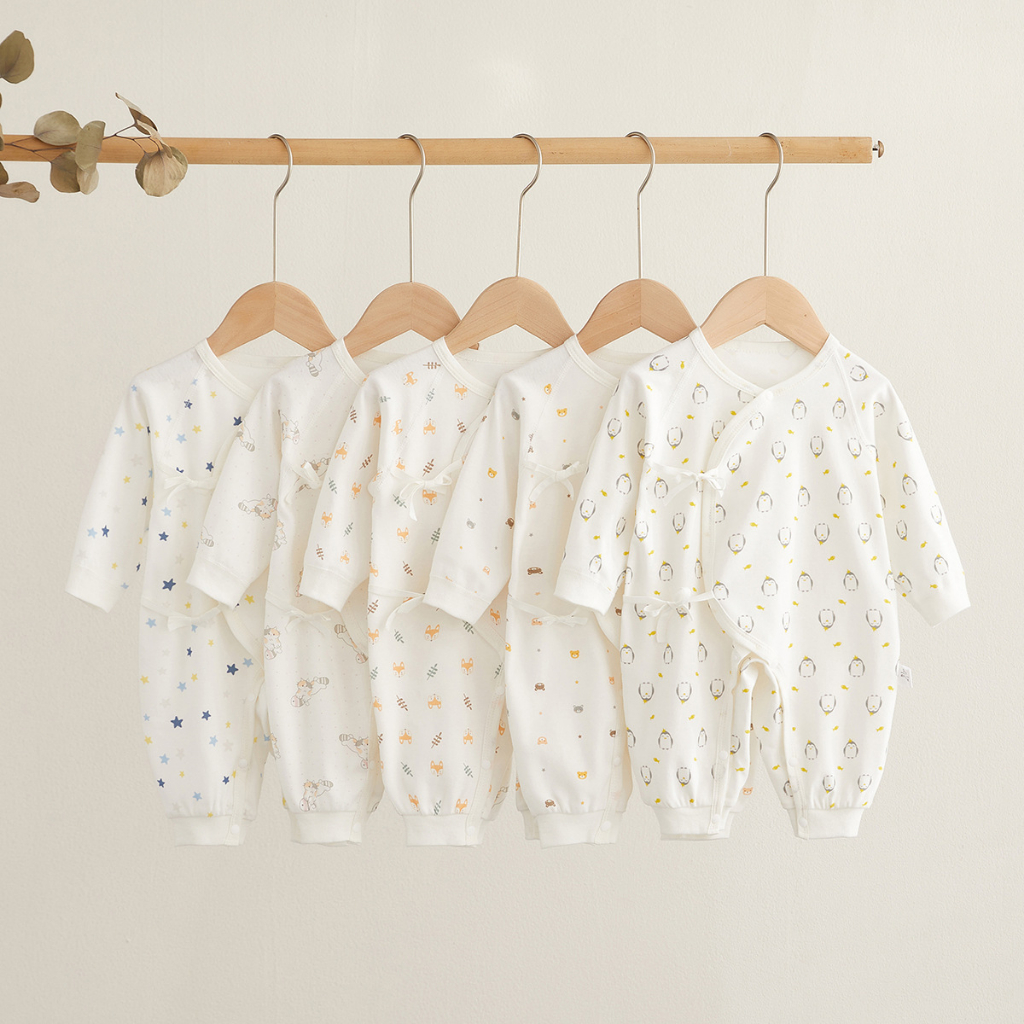 Arthur Baju Bayi Newborn Romper Jumpsuit Bodysuit Playsuit Lengan Panjang Katun Cotton Baby Boy Anak