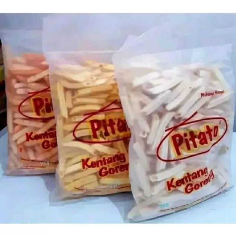 

KS - 250 gr Pitato ( Potato ) Kentang Renyah / Kentang Goreng Murah / Pitato Balado Original Jagung Bakar