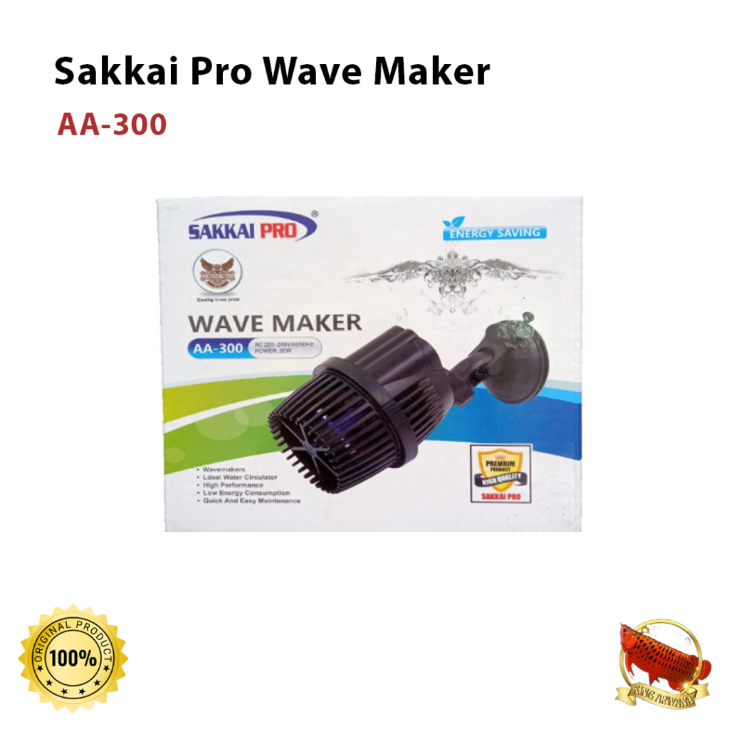 Wave Maker Sakkai Pro AA-300 Pembuat Arus Gelombang Aquarium