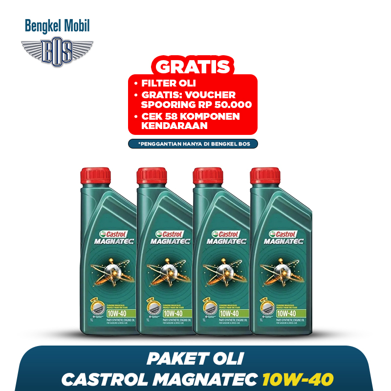 Paket Oli Castrol Magnatec 10W-40