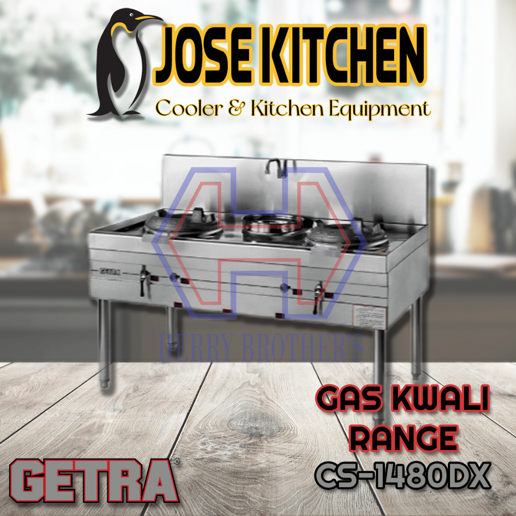 GETRA GAS KWALI RANGE CS-1480DX / CS1480DX / CS 1480DX