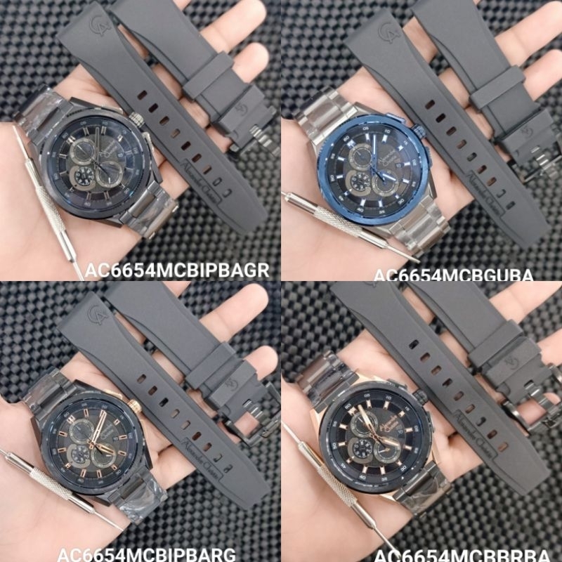 Alexandre Christie Pria Ac 6654 MC Free Strap Cadangan Original