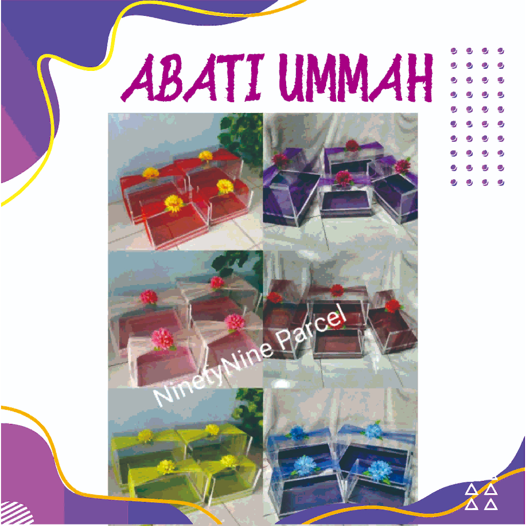 

Box Mika Tile Bunga Hantaran Pernikahan