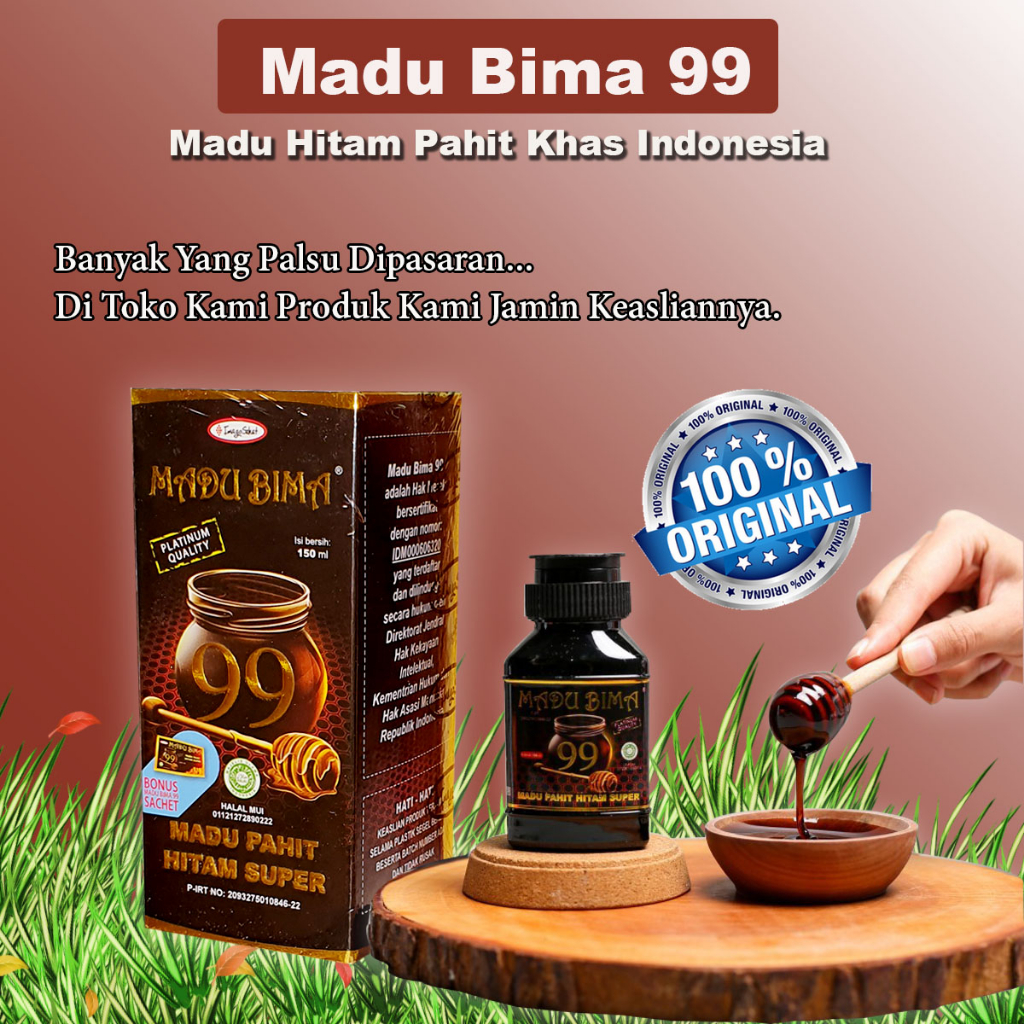 

Madu Hitam Pahit Bima Original