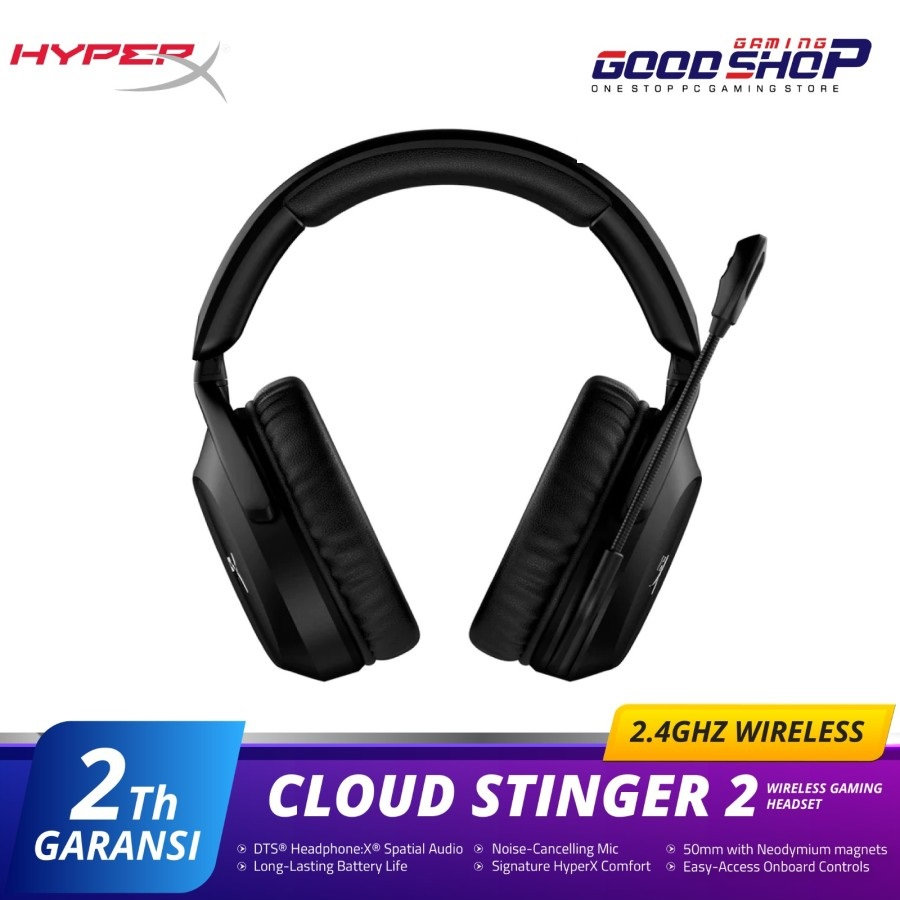Hyperx Cloud Stinger 2 – USB Wireless Gaming Headset for PC