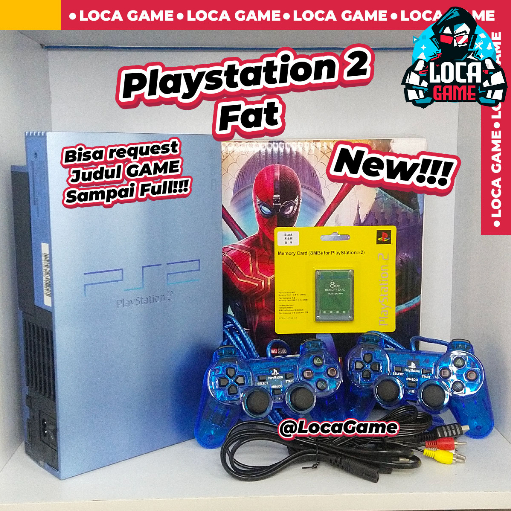 PS2 Fat PLAYSTATION2 MATRIX Limited edition Hardisk Internal & eksternal HDD 160GB | 250GB | 500GB I