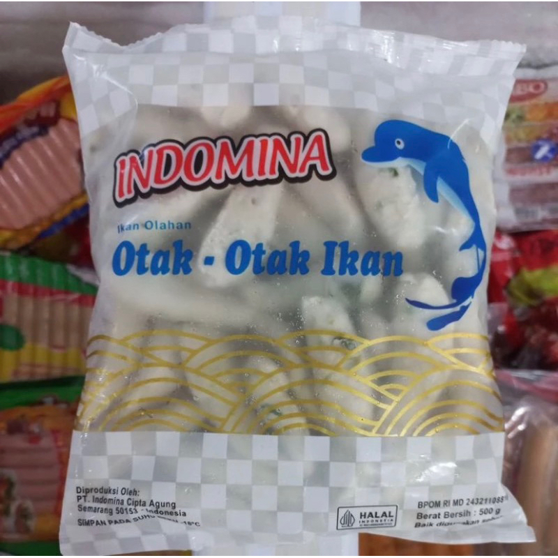 

OTAK OTAK IKAN INDOMINA 500GR isi +-40pcs