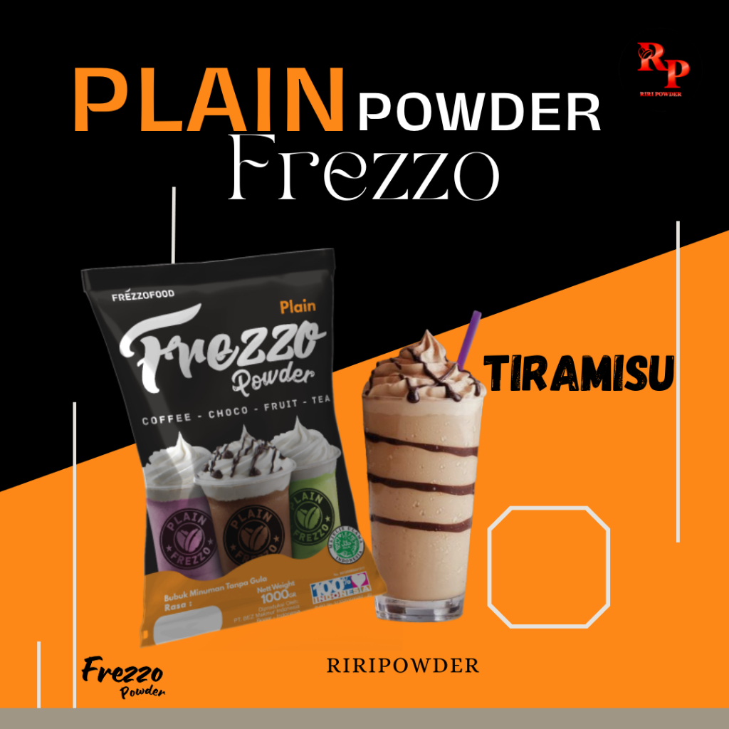 

PLAIN TIRAMISU FREZZO || RIRI POWDER MEDAN