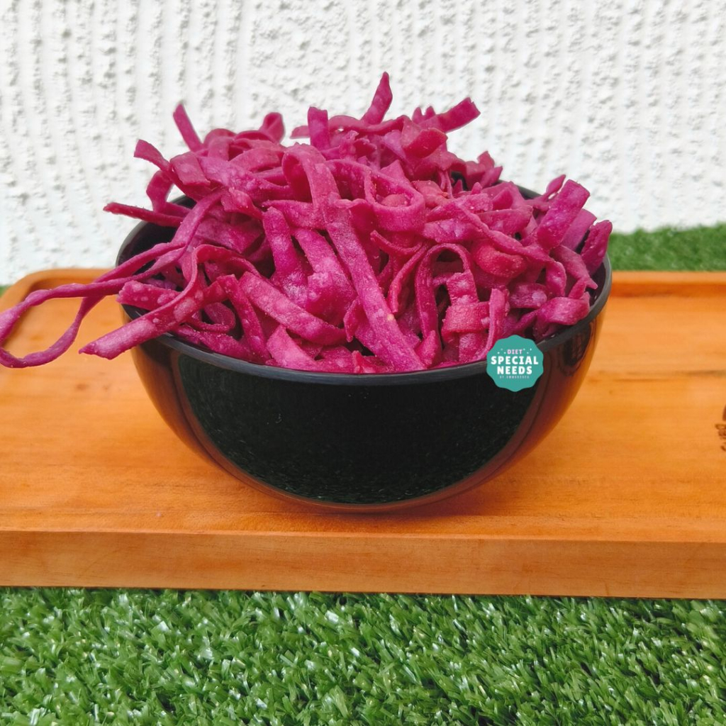 

Korzaln Stick Ubi Ungu Vegan Gluten Free Egg Free Dairy Free Msg Free Refined Sugar Free Diet