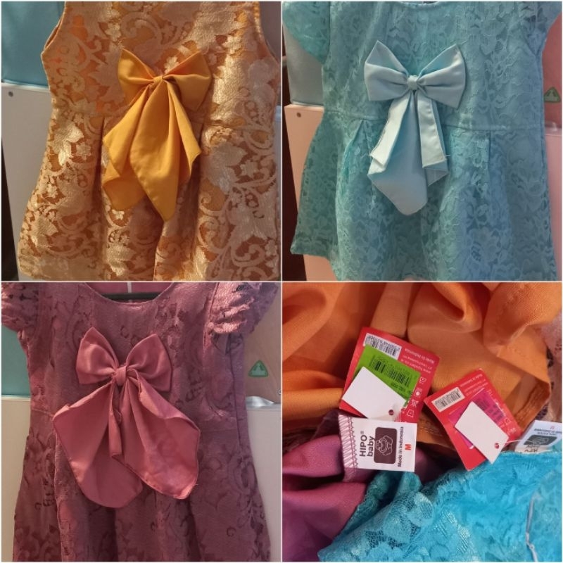 Dress bayi Hipofant size M (3 Pcs)