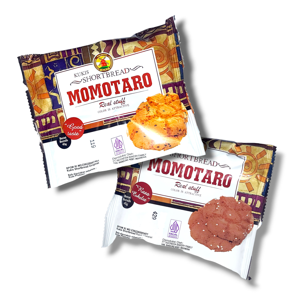 

AOKA SHORT BREAD MOMOTARO Kukis Shortbread 45 GR NEW dengan TRAY