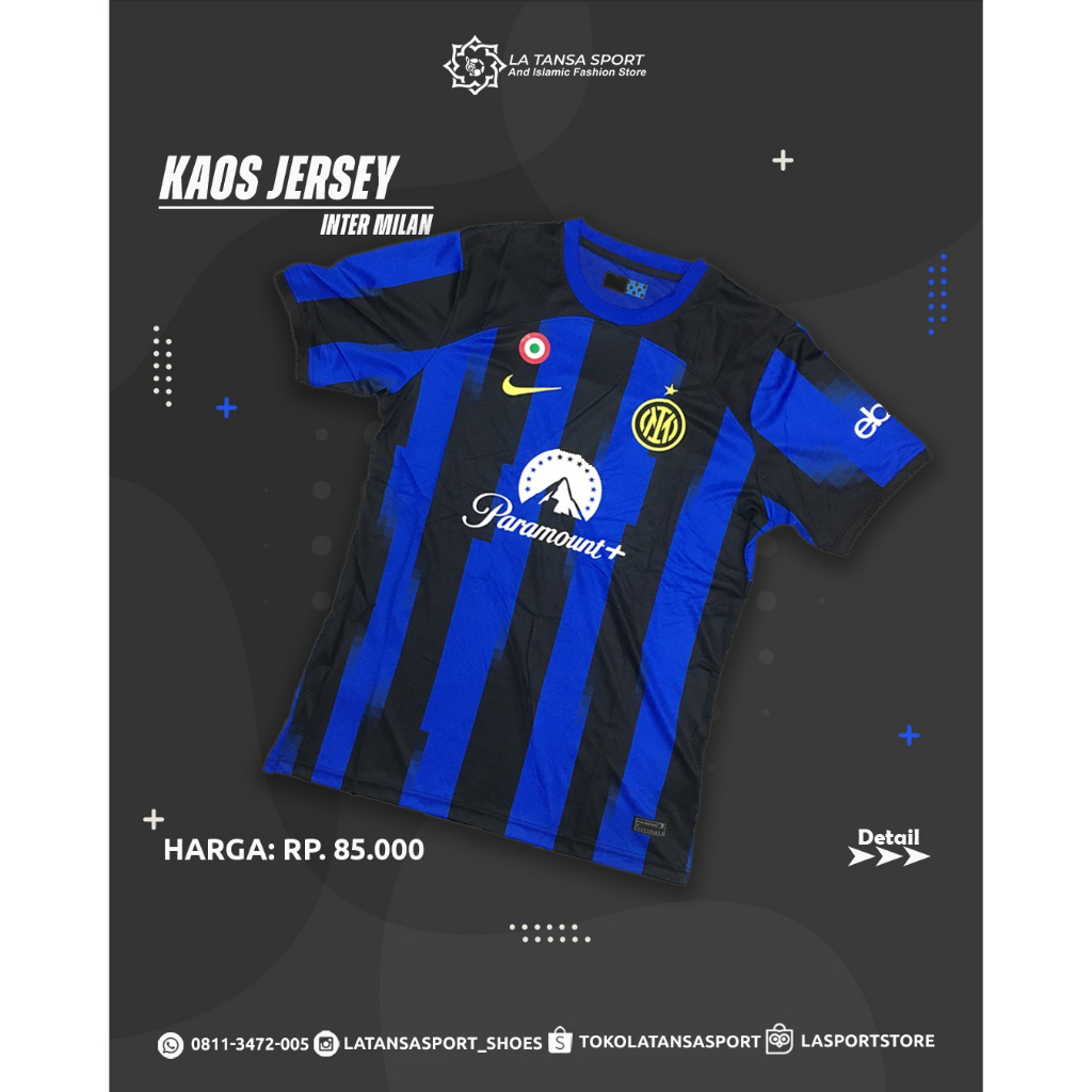 KAOS Jersey Club INTER MILAN Original Murah